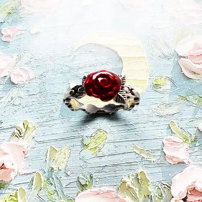 Bague Design victorien Rose Europe