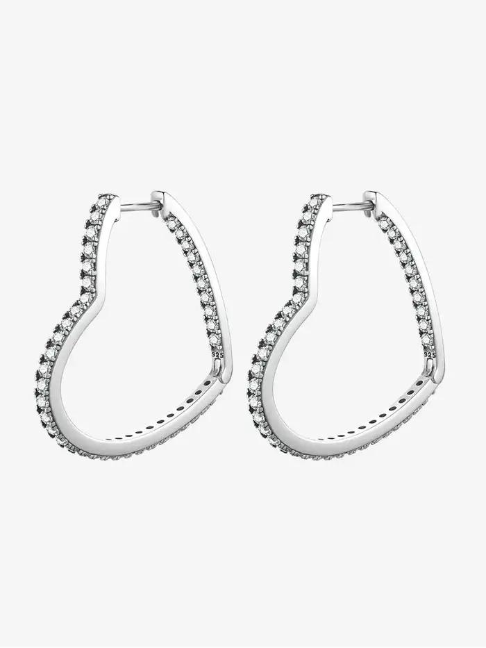 Boucles d'oreilles en argent Sterling 925 pour femmes, bijoux fins de luxe de haute qualité, à la mo