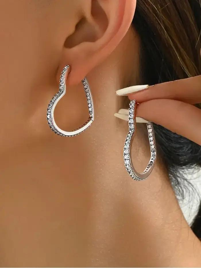Boucles d'oreilles en argent Sterling 925 pour femmes