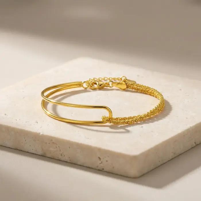 Bracelet de perles commissionné pour femme, bijoux empilables simples, 10mm