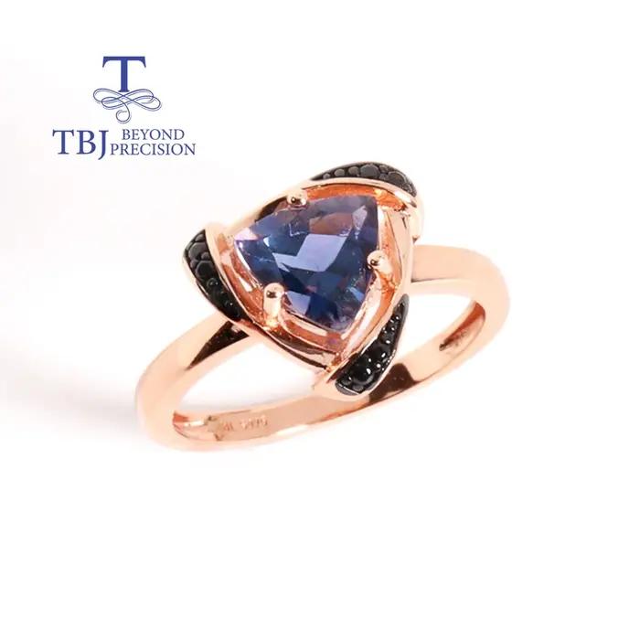Ensemble de bijoux en iolite naturelle et argent sterling 925 pour femmes, parfait pour les occasions spéciales et les tenues de soirée
