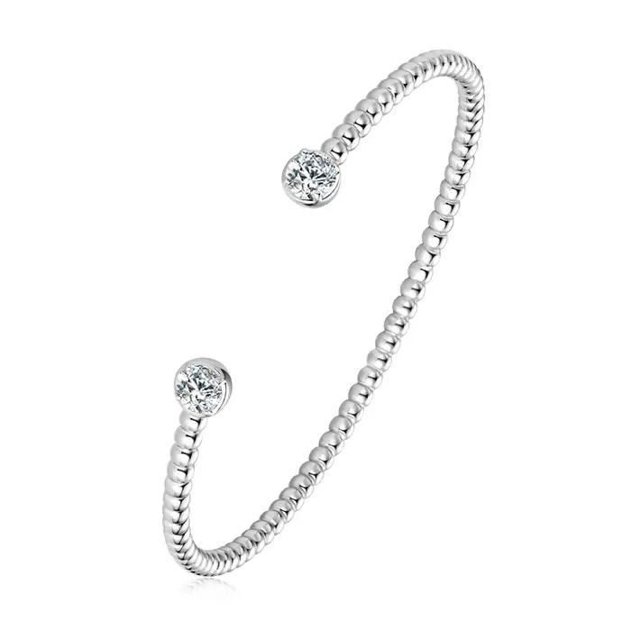 IOGOU – Bracelet manchette en argent massif 925