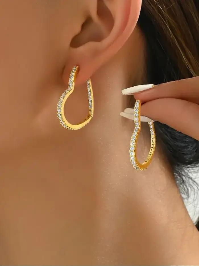 Boucles d'oreilles en argent Sterling 925 pour femmes