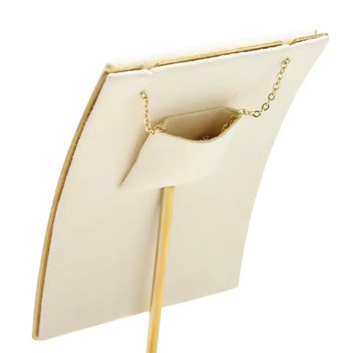 Présentoir à colliers vertical créatif, support de présentation de bijoux en métal, rangement pour bijoux et ornements