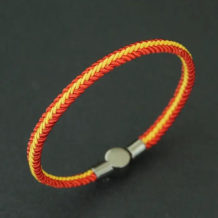 Bracelet à cordes ethniques unique unisexe avec motifs géométriques pour femmes et hommes pour diverses occasions et cadeaux spéciaux