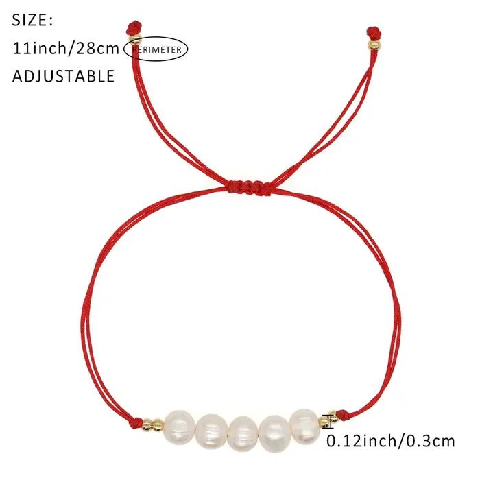 Go2boho – Bracelet bohème en perles d'eau douce, empilable de perles naturelles, chaîne faite à la main, nouveaux bijoux tendance de noël, cadeau pour femmes et filles