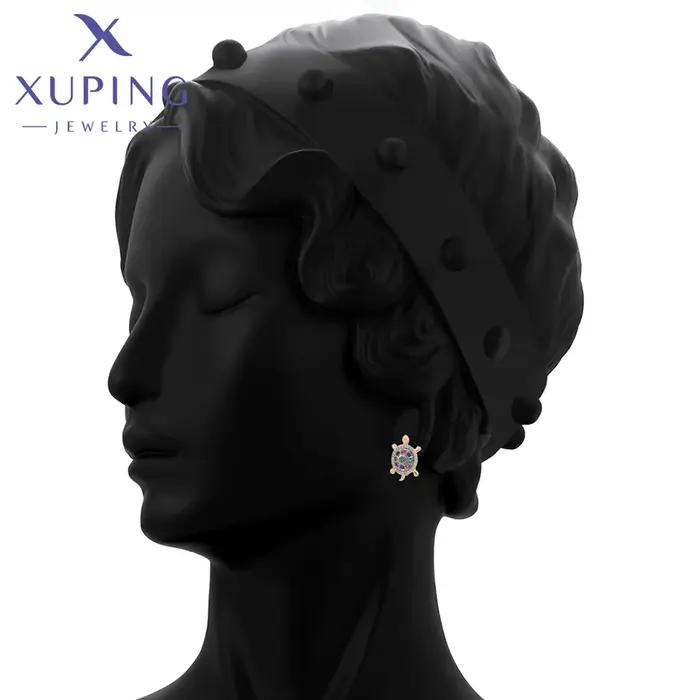 Boucles d'oreilles créoles en forme d'animal plaquées couleur or pour femmes occasions spéciales style moderne amour pour les animaux