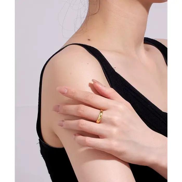 Bague exquise en argent Sterling 925 pour femmes
