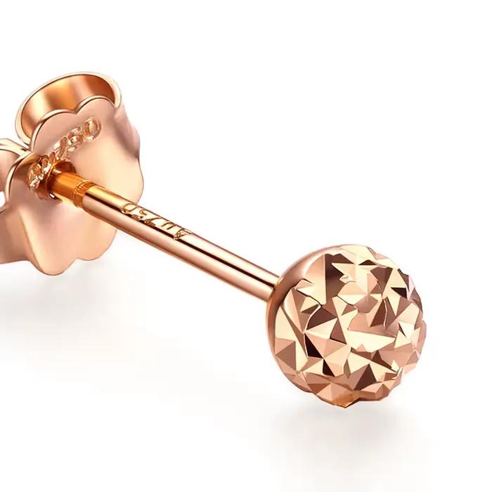 Boucles d'oreilles géométriques brillantes pour femmes