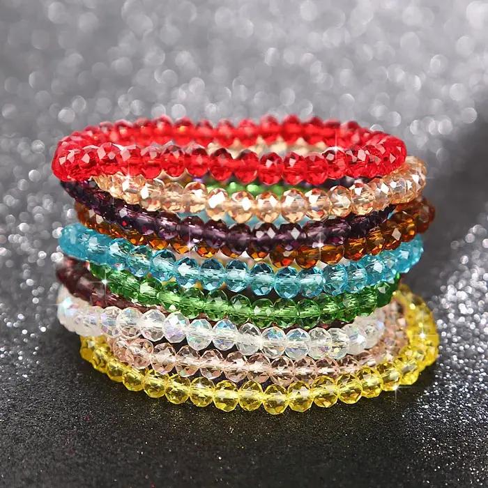 Nouveau Bracelet en cristal d'autriche artificiel