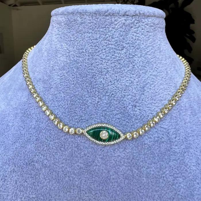Collier de clavicule en biscuits de luxe gothique avec opale et turquoise pour femmes occasions spéciales partis et anniversaires