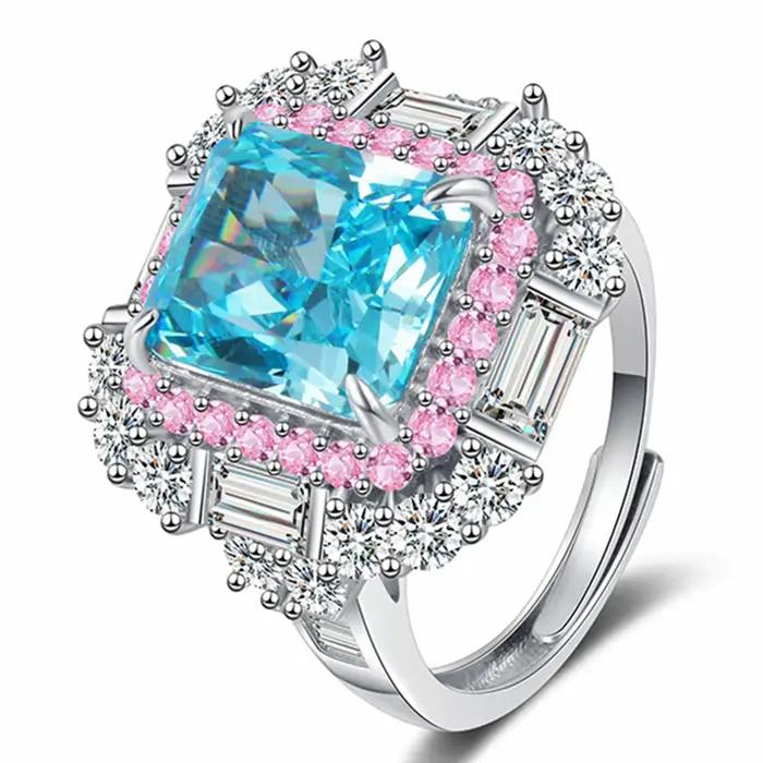 Wong Rain – bague réglable en argent Sterling 100% 925