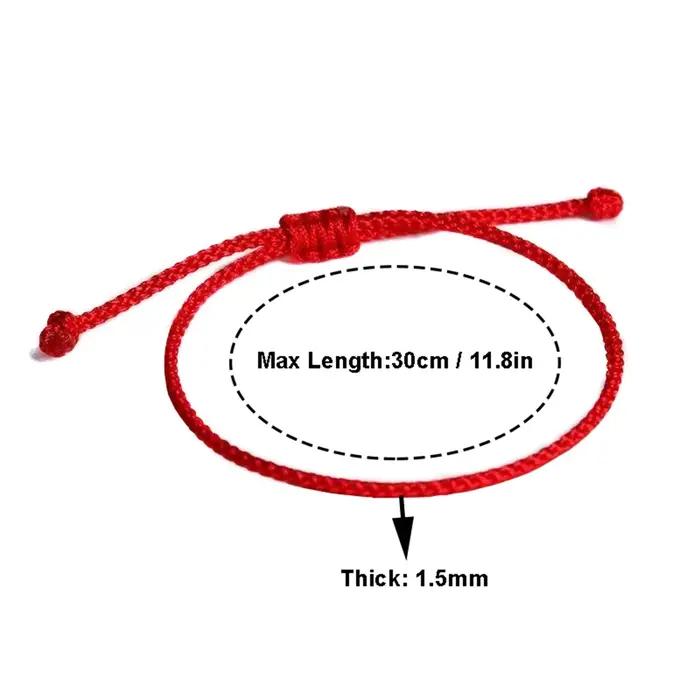 Lot de 2 bracelets bouddhistes tibétains pour femmes et hommes