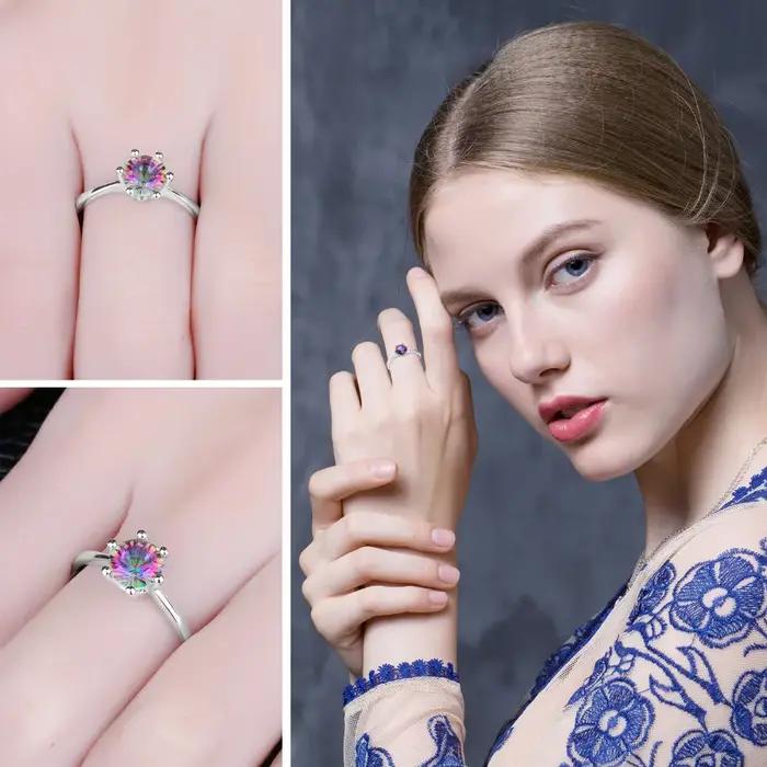 Bague en argent Sterling 925 pour femmes