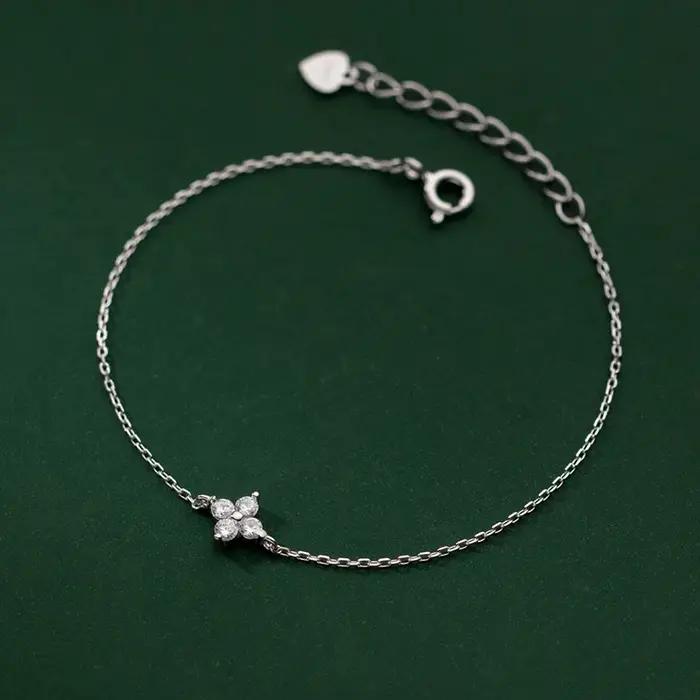 ANENJERY – Bracelet chaîne en Zircon pour femmes
