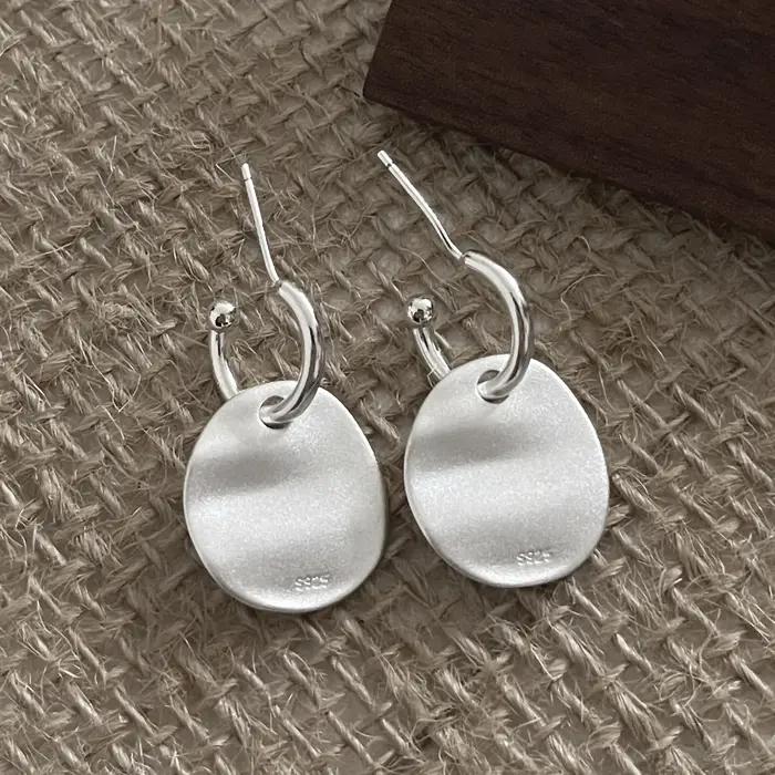 BF CLUB – boucles d'oreilles en argent Sterling 925 pour femmes