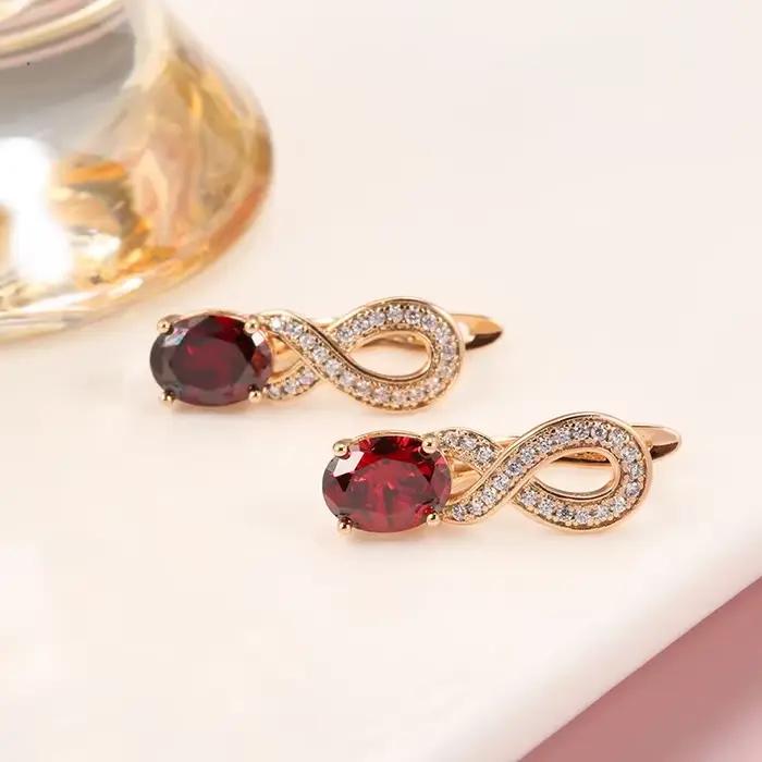 Boucles d'oreilles rétro élégantes en or pour femmes, bijoux irréguliers à la mode, nouveau design pour occasions spéciales, mariage, anniversaire, Noël, Halloween