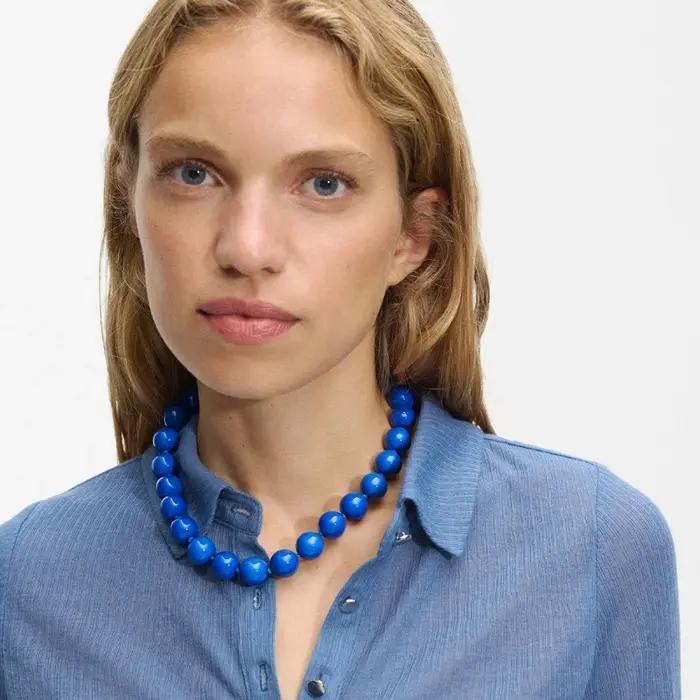 Bohême perle ronde colorée colliers pour femmes mode Banquet coloré géométrique bijoux collier Party Ч®к Gub Kralen Ketting