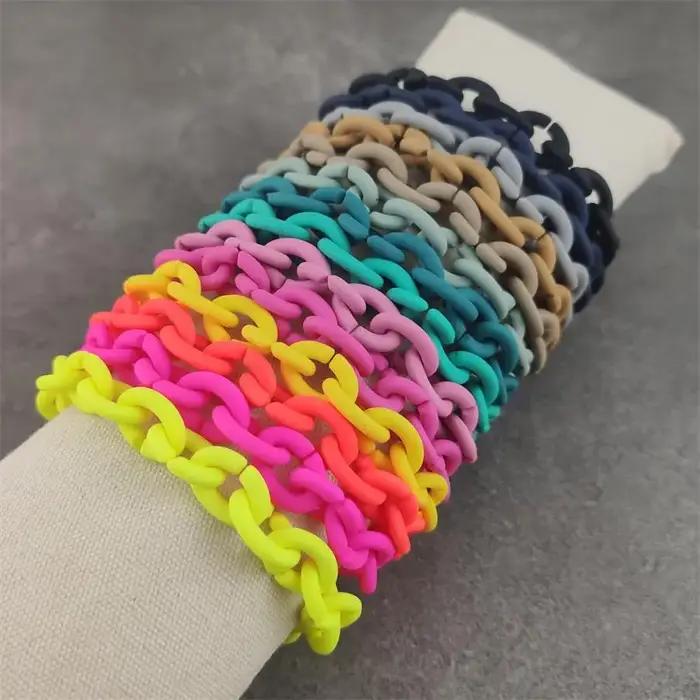 Bracelets porte-bonheur en forme de cœur d'amour pour femmes