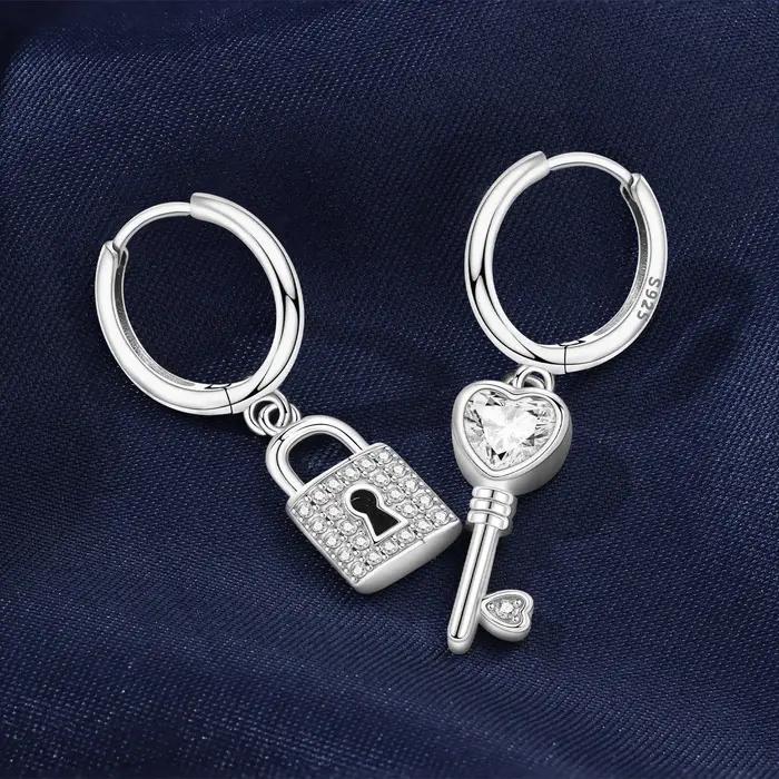 MISEFF – boucles d'oreilles en argent Sterling S925