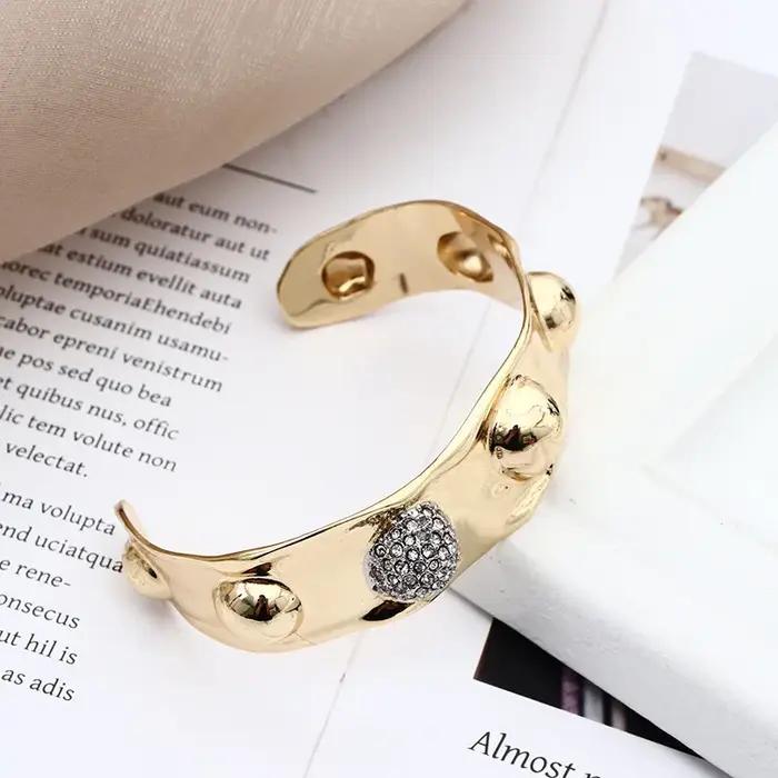 Bracelet Ab rétro de haute qualité, style européen et américain, bijoux classiques, design créatif,
