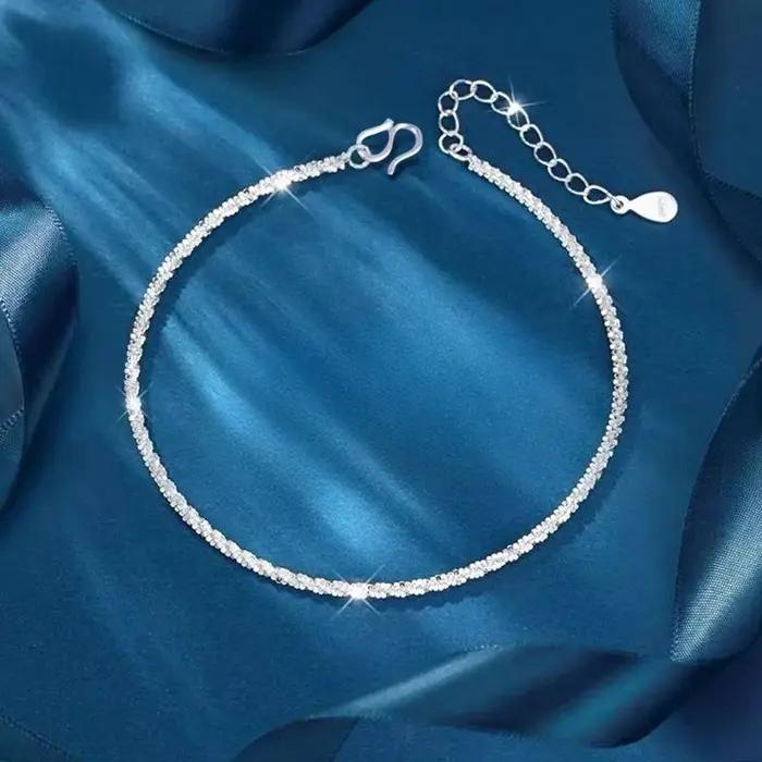 Ensemble de bracelets et colliers en argent Sterling 925 pour femmes, ensemble de bijoux polyvalents