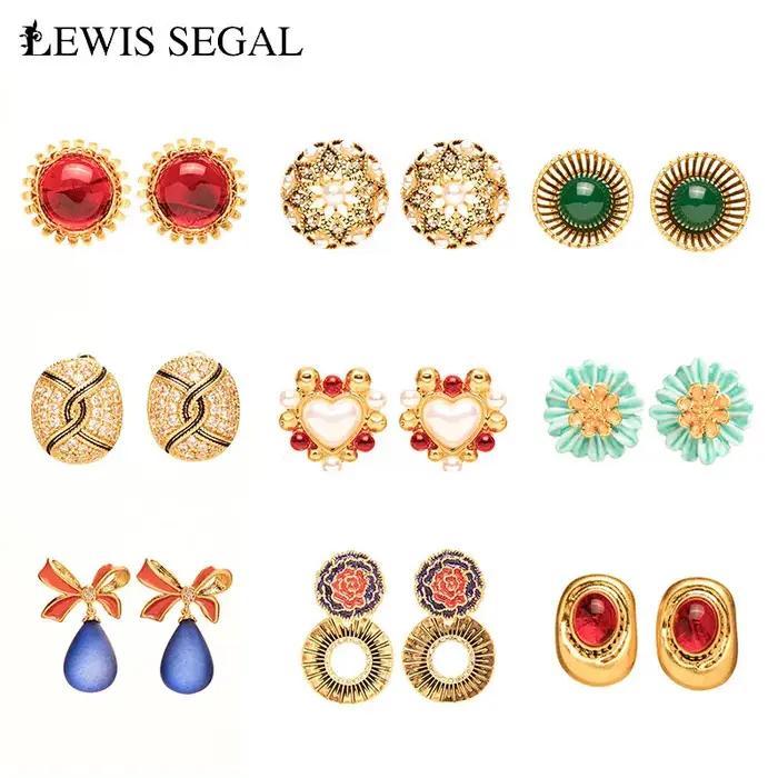 LEWIS SEGAL-Boucles d'oreilles en argent 925 pour filles