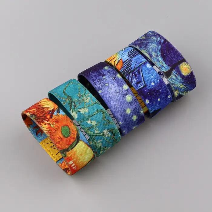Van Gogh Bracelets pour femme hommes filles sport bracelet Art peintures ciel étoilé