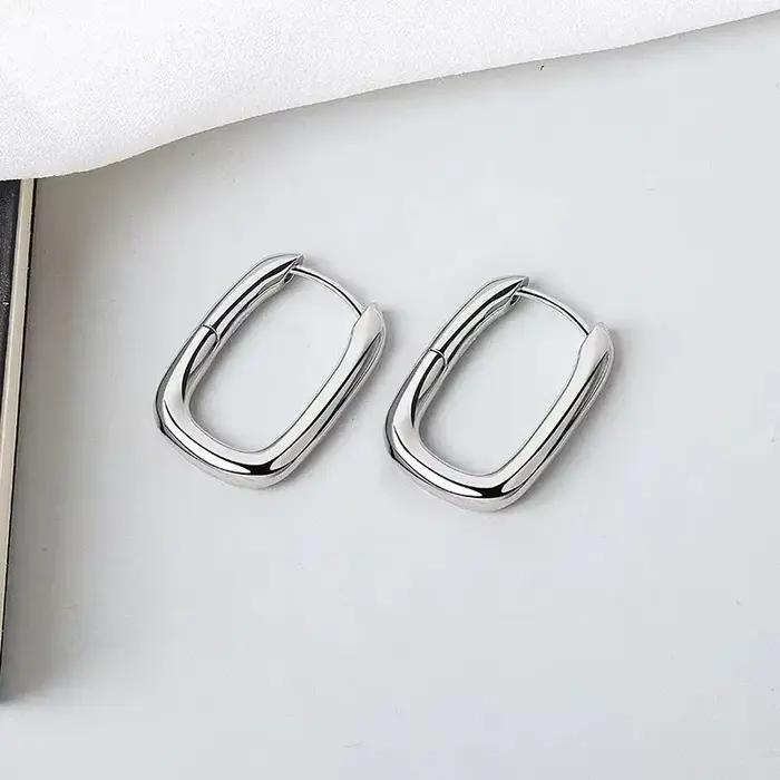 Boucles d'oreilles en argent Sterling 925 authentiques pour femmes