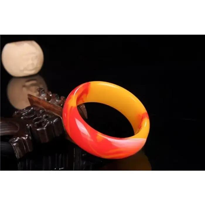 Jinsiyu-Bracelet en Pierre de Barbe pour Femme