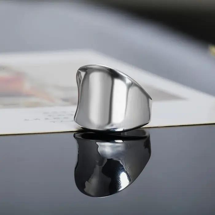 Bague de pouce en argent sterling 925