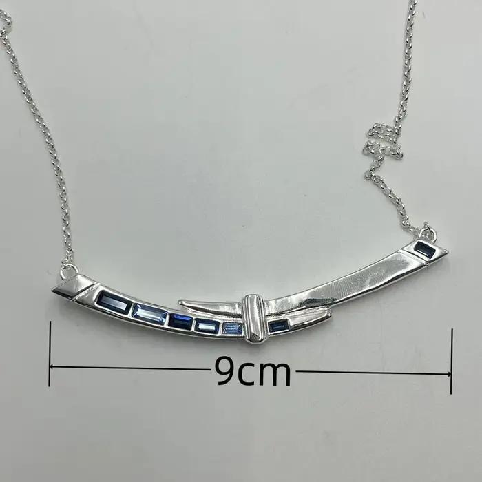 Nouveau Collier Été 2025 Scintillant et Magnifique en Cristal Coloré – Accessoire Femme, Cadeau d'An