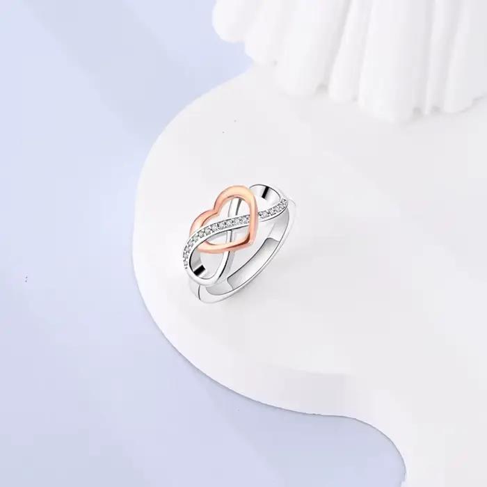 Boucles d'oreilles et bague en argent Sterling 925 originales