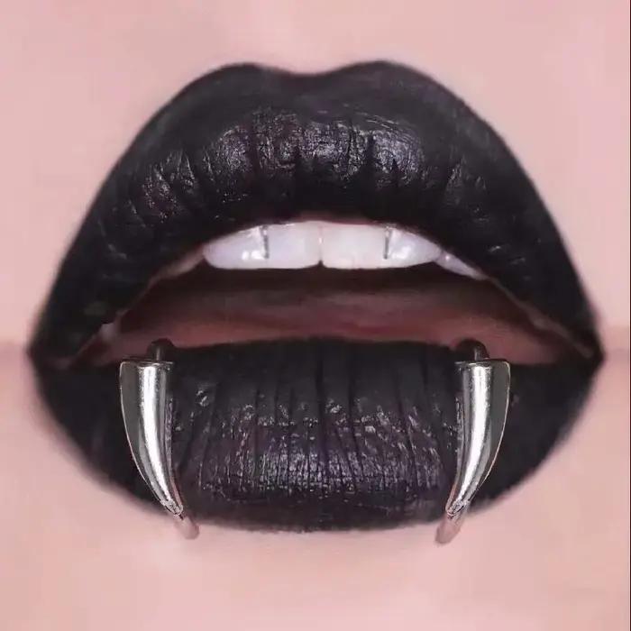 1 paire de faux Piercing personnalisé en acier inoxydable