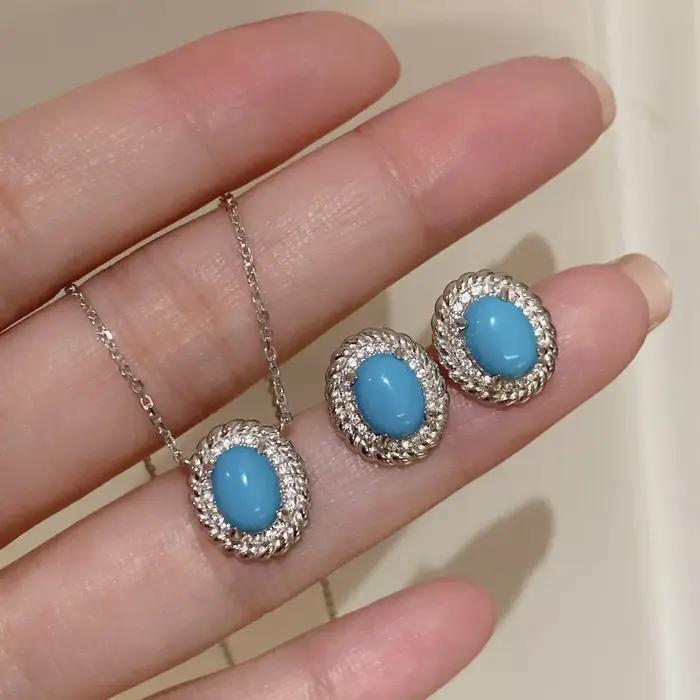 Boucles d'Oreilles promenales Rétro de Luxe pour Femme
