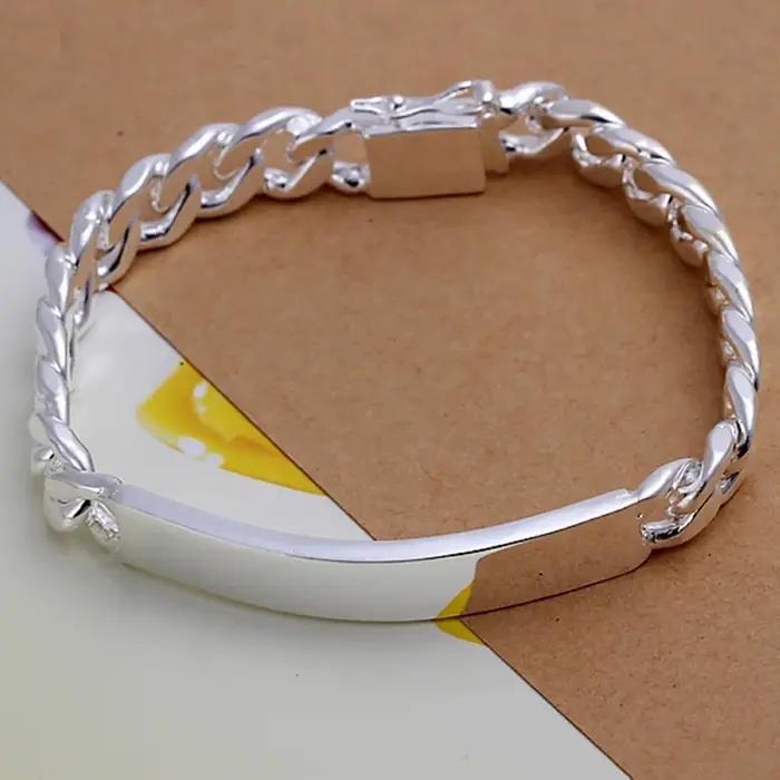 Bracelet à breloques en argent sterling 925 design noble pour homme et femme occasions spéciales elegance moderne style de vie