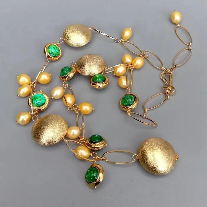 Y · YING – collier en forme de pièce de monnaie pour Femme