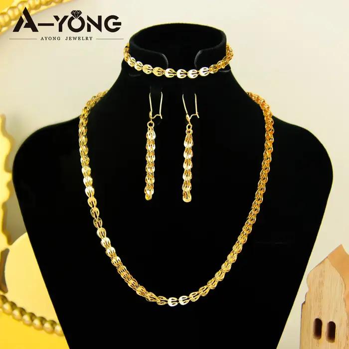Ensemble de bijoux de mariage Vintage turc