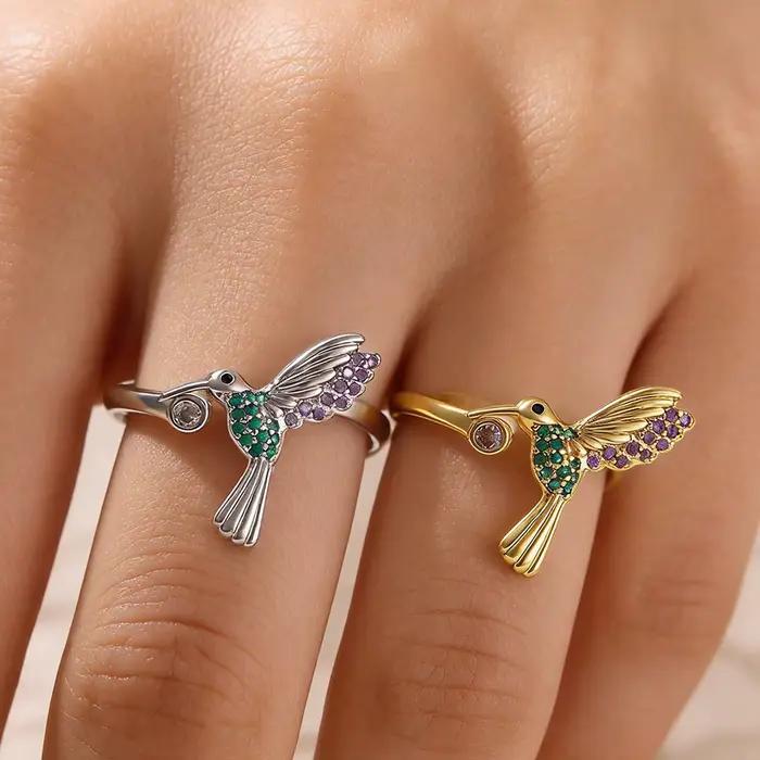 Bagues élégantes Colibris pour Femmes