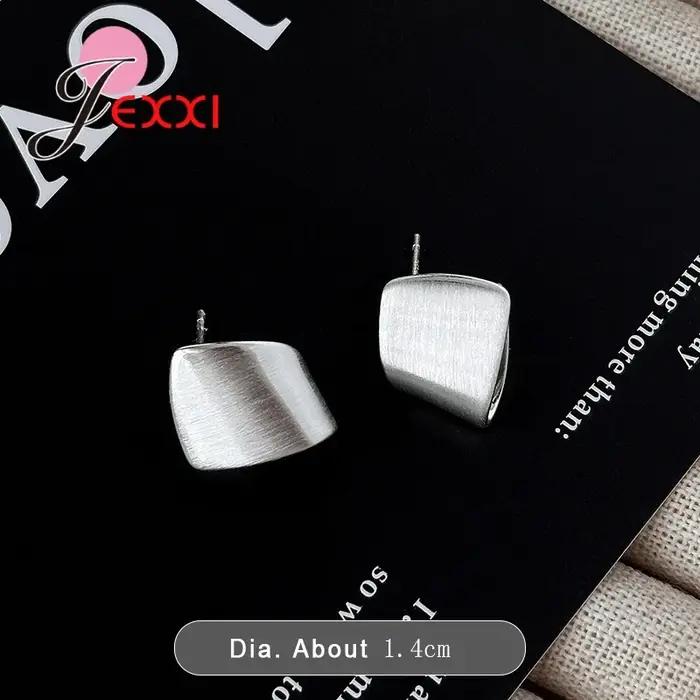 Boucles d'oreilles en argent Sterling 925 pour hommes et femmes