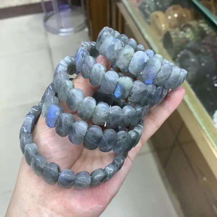 Bracelet en Pierre de Labrumen pour Homme et Femme