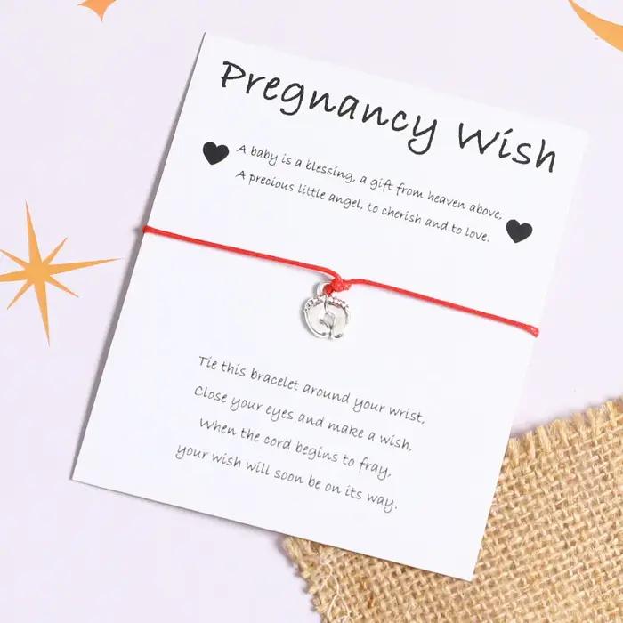 Bracelet de vœux de maman pour être de grossesse