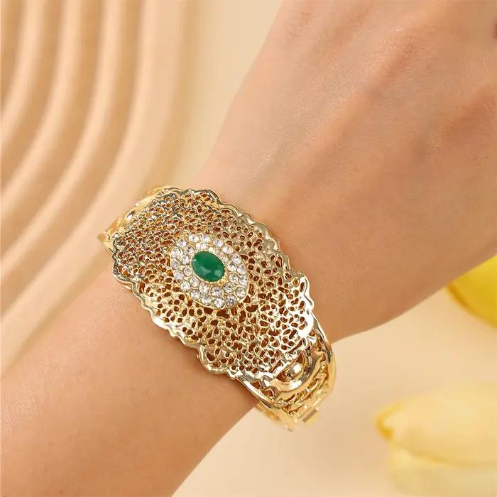 Bracelet Marocain en Alliage Exquis pour Femme