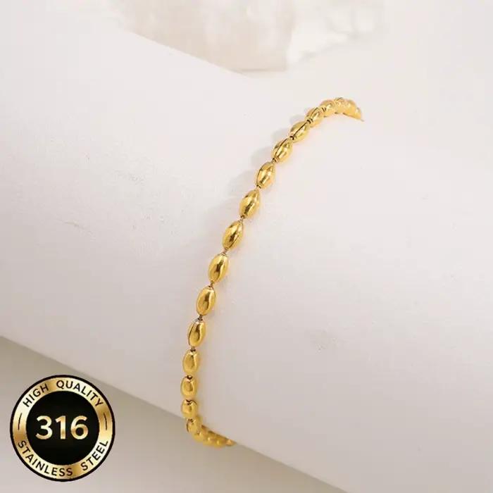 Bracelet en perles personnalisé élégant haut de gamme pour femmes