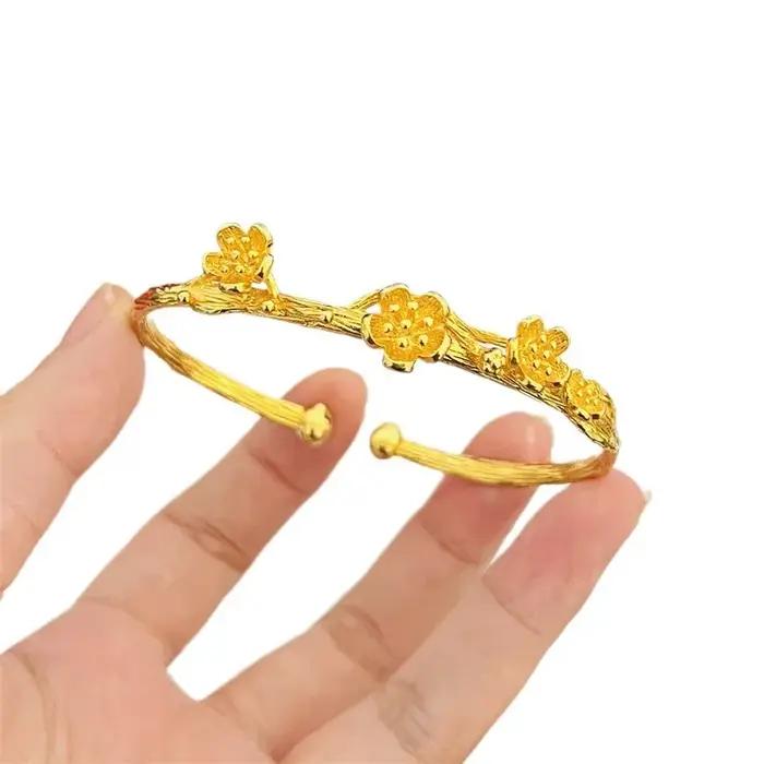 Bracelet à main en acier inoxydable pour femme
