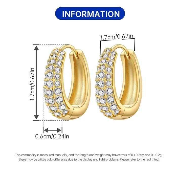 Boucles d'oreilles créoles dorées PANPOKI pour femmes élégantes occasions spéciales cadeaux d'anniversaire minimalistes et sophistiquées