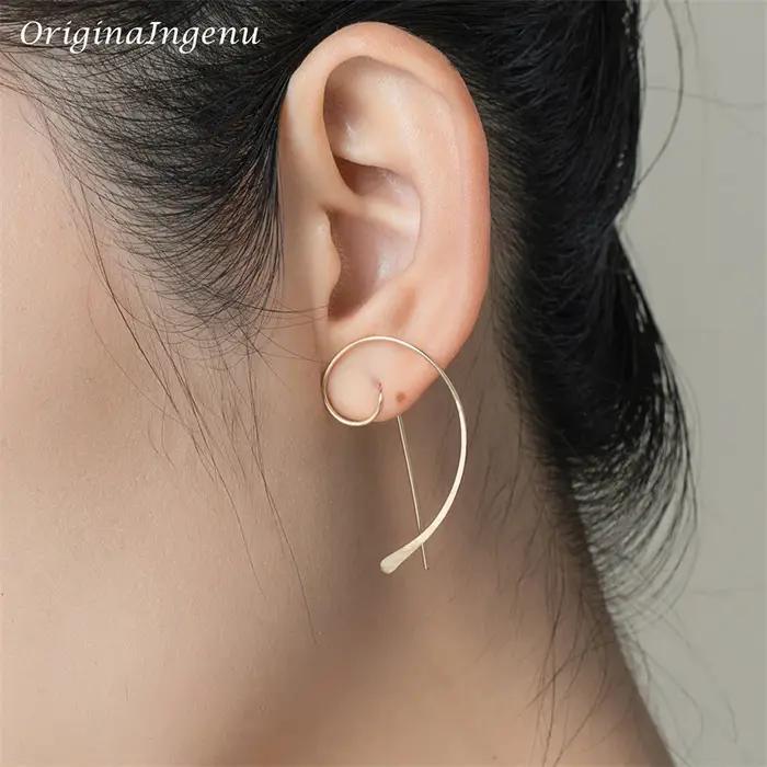 Boucles d'oreilles piercing minimalistes pour femmes