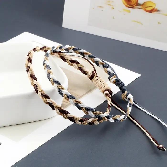 Bracelet et Bracelet tibétain bohème pour hommes et femmes