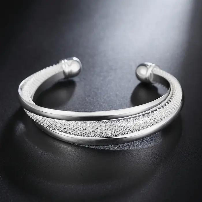 Vente directe d'usine, bracelets en argent sterling 925 de qualité supérieure pour femmes