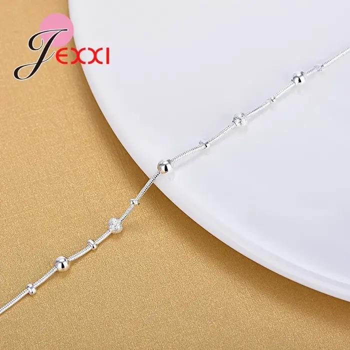 Bracelet en argent sterling 925 avec zirconium blanc et perle de chance pour femmes élégantes occasions spéciales partys soirées mariage anniversaire